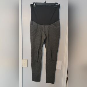 Maurices Maternity Small Gray Dress Pant